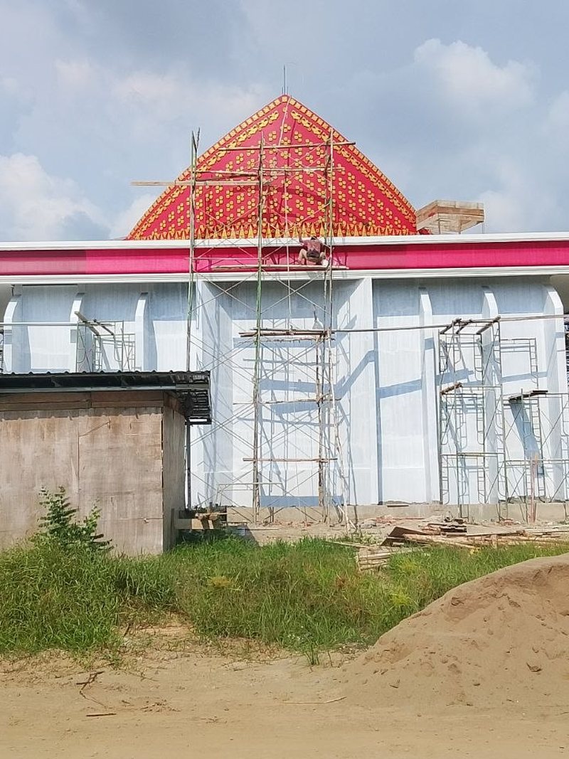 Pengecatan Masjid Cendikia